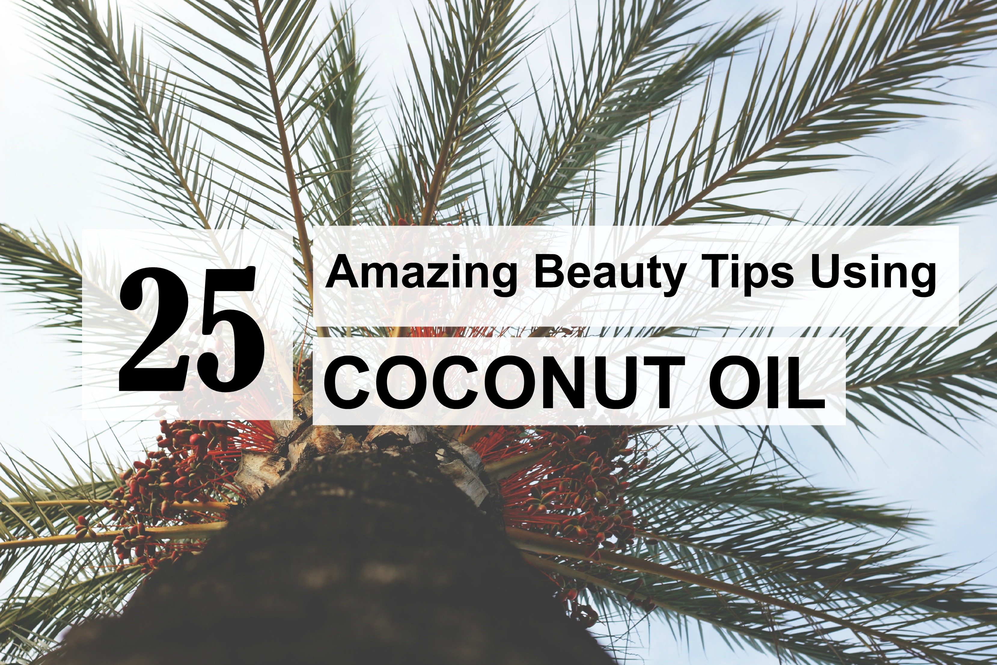 25 beauty tips coconut oil